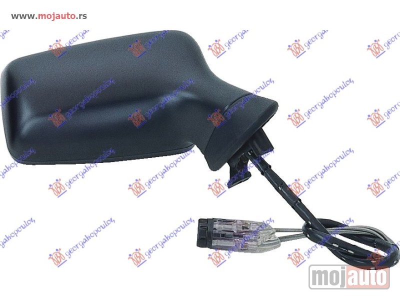 Glavna slika -  RETROVIZOR MEHANICKI SA SAJLOM (KONVEKSNO STAKLO) Desno Audi 80 86-91 -dostupno - MojAuto