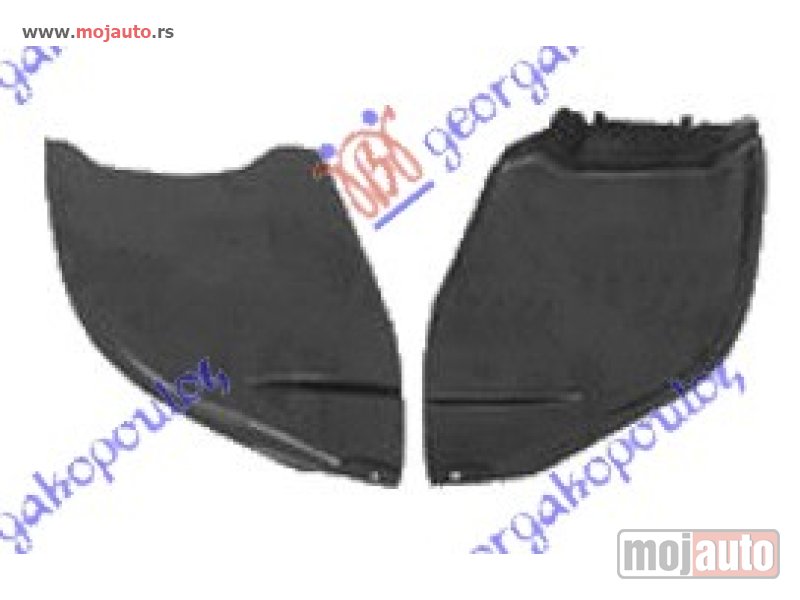 Glavna slika -  ZASTITA MOTORA SPOLJASNJA PLASTICNA Levo Vw passat 89-93 -dostupno - MojAuto