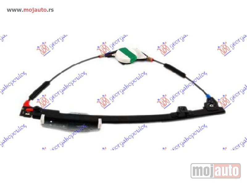 Glavna slika -  PODIZAC ZADNJEG PROZORA ELEKTRICNI (BEZ MOTORA) Desno Vw passat 93-96 -dostupno - MojAuto
