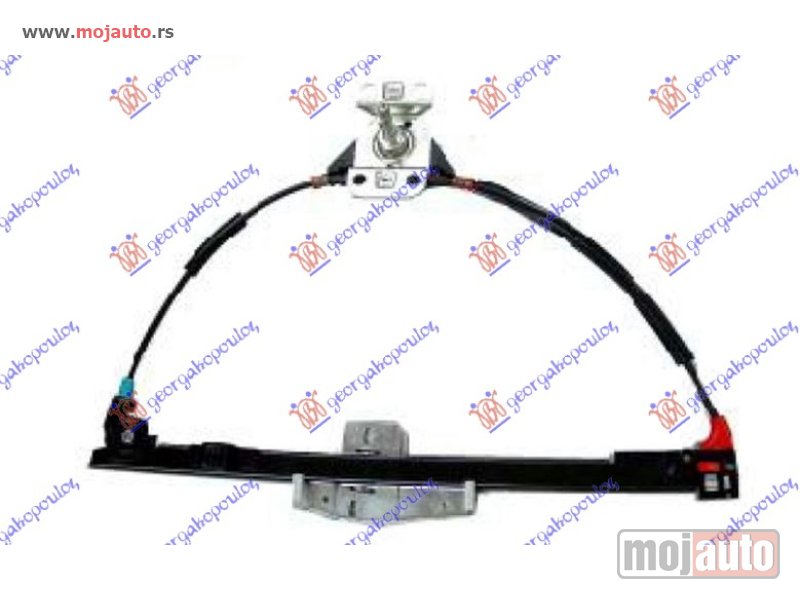 Glavna slika -  PODIZAC ZADNJEG PROZORA MEHANICKI Desno Vw passat 89-93 -dostupno - MojAuto