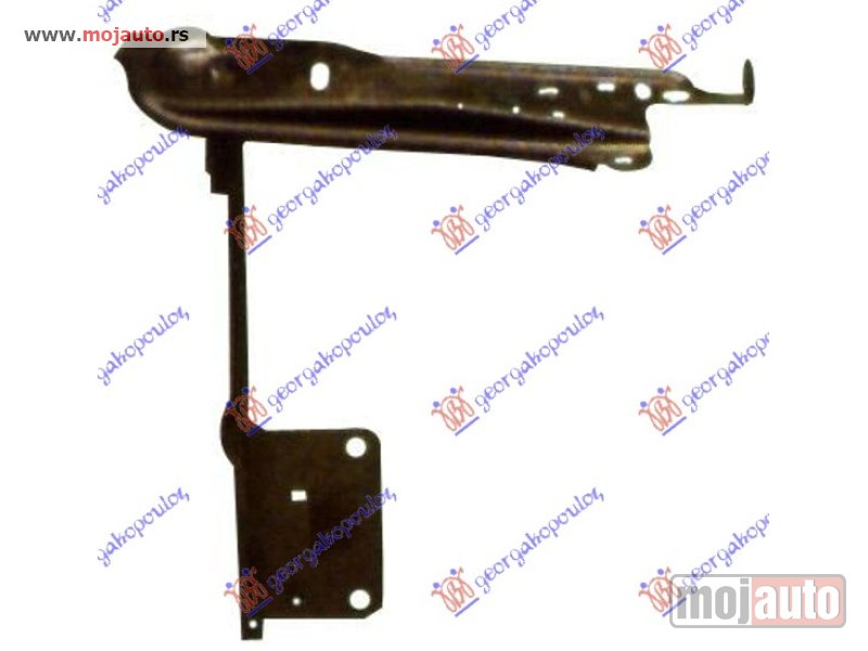 Glavna slika -  OKVIR FARA METALNI Levo Audi 80 91-94 -dostupno - MojAuto