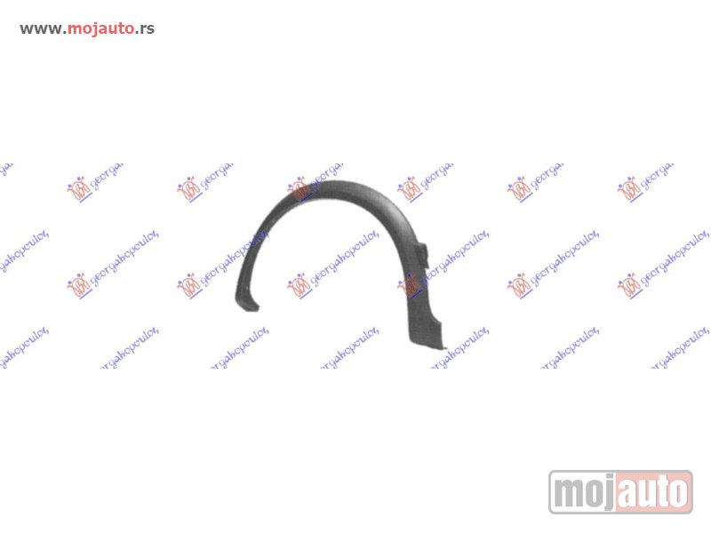 Glavna slika -  RUB PLASTICNI ZADNJI Desno Vw golf ii manhatan 88-91 -dostupno - MojAuto