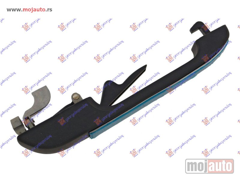 Glavna slika -  KVAKA ZADNJIH VRATA SPOLJASNJA KOMPLET Levo Vw golf i 77-83 -dostupno - MojAuto
