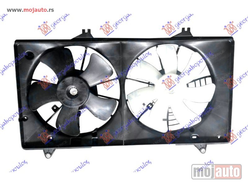 Glavna slika -  VENTILATOR (DUPLI) KOMPLET (2.0 BENZIN) Mazda 6 08-13 -dostupno - MojAuto