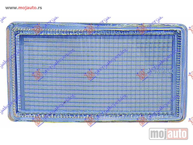 Glavna slika -  KATADIOPTER U PREDNJEM BRANIKU (SA MAGLENKOM) Levo Vw golf iii 92-98 -dostupno - MojAuto