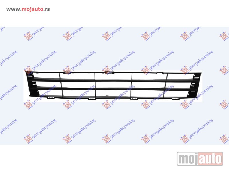 Glavna slika -  CENTRALNA RESETKA 04- Citroen xsara picasso 99-07 -dostupno - MojAuto