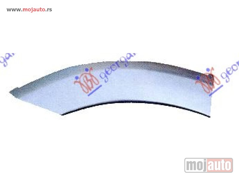 Glavna slika -  RUB PLASTICNI ZADNJEG BLATOBRANA 5 VRATA 03- Desno Mitsubishi pajero 01-07 -dostupno - MojAuto