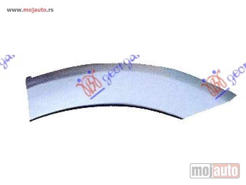Glavna slika -  RUB PLASTICNI ZADNJEG BLATOBRANA 5 VRATA 03- Levo Mitsubishi pajero 01-07 -dostupno - MojAuto