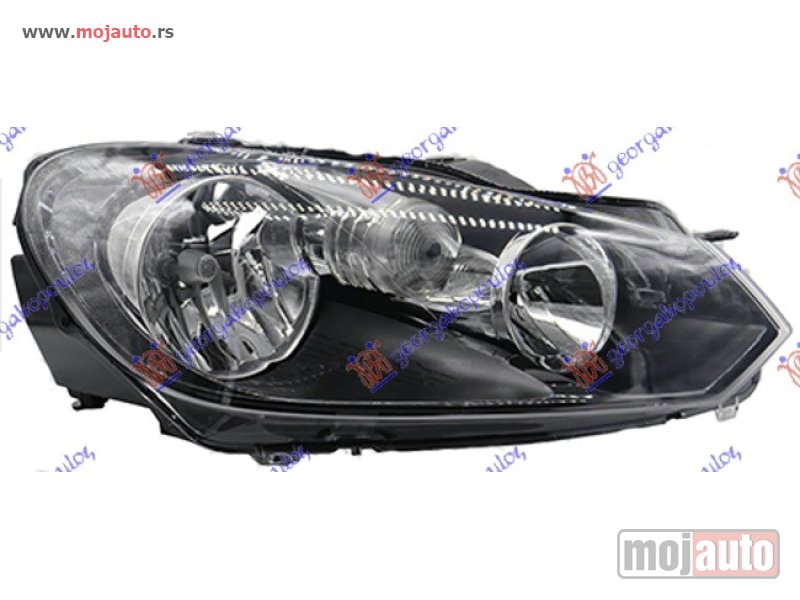 Glavna slika -  FAR ELEKTRICNI (VALEO TIP) Desno Vw golf vi 08-13 -dostupno - MojAuto