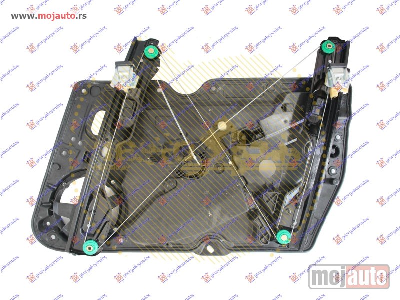 Glavna slika -  PODIZAC PREDNJEG PROZORA ELEKTRICNI (BEZ MOTORA) 3/5 VRATA (SA NOSACEM) Levo Vw golf vi 08-13 -dostupno - MojAuto