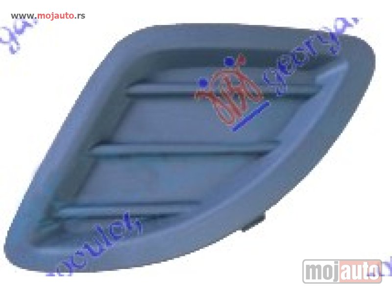 Glavna slika -  RESETKA PREDNJEG BRANIKA (BEZ MAGLENKE) Levo Kia ceed 5d 07-10 -dostupno - MojAuto