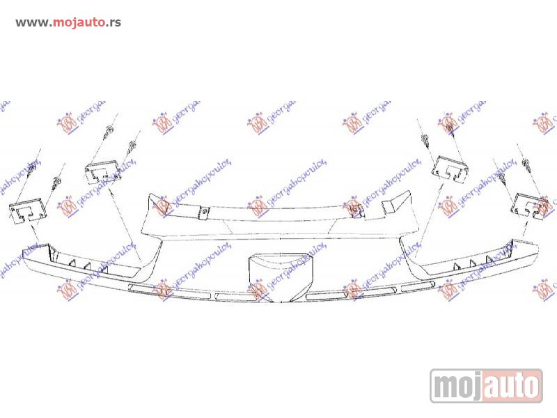 Glavna slika -  PVC MASKA Alfa romeo 146 94-99 -nedostupno - MojAuto