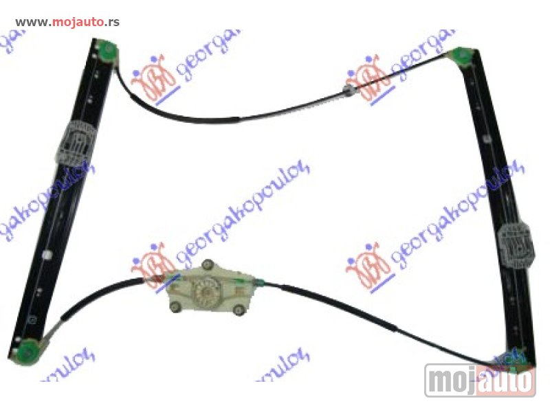 Glavna slika -  PODIZAC PREDNJEG PROZORA ELEKTRICNI (BEZ MOTORA) Levo Audi q7 06-09 -dostupno - MojAuto