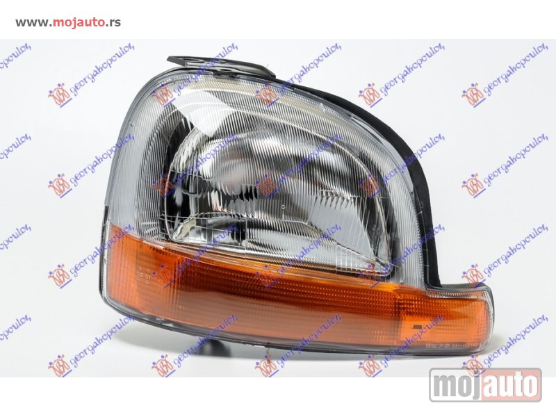 Glavna slika -  FAR ELEKTRICNI (TYC) Desno Renault kangoo 98-03 -dostupno - MojAuto