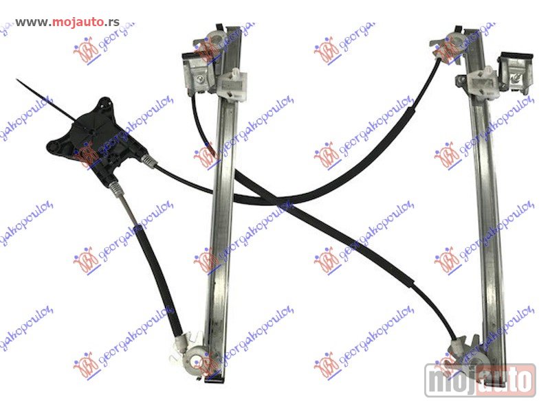 Glavna slika -  PODIZAC PREDNJEG PROZORA ELEKTRICNI (BEZ MOTORA) 5 VRATA Levo Seat ibiza 08-12 -dostupno - MojAuto