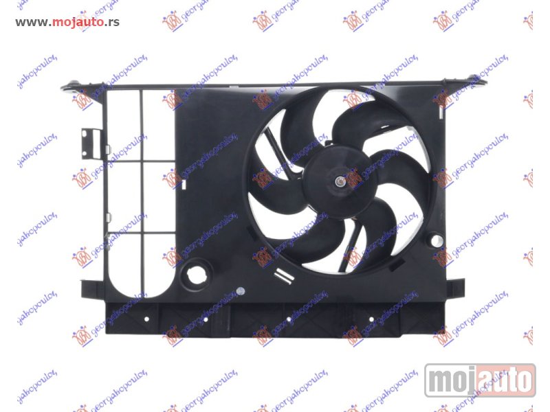 Glavna slika -  VENTILATOR KOMPLET (BENZIN) (-AC) Citroen xantia 93-01 -dostupno - MojAuto