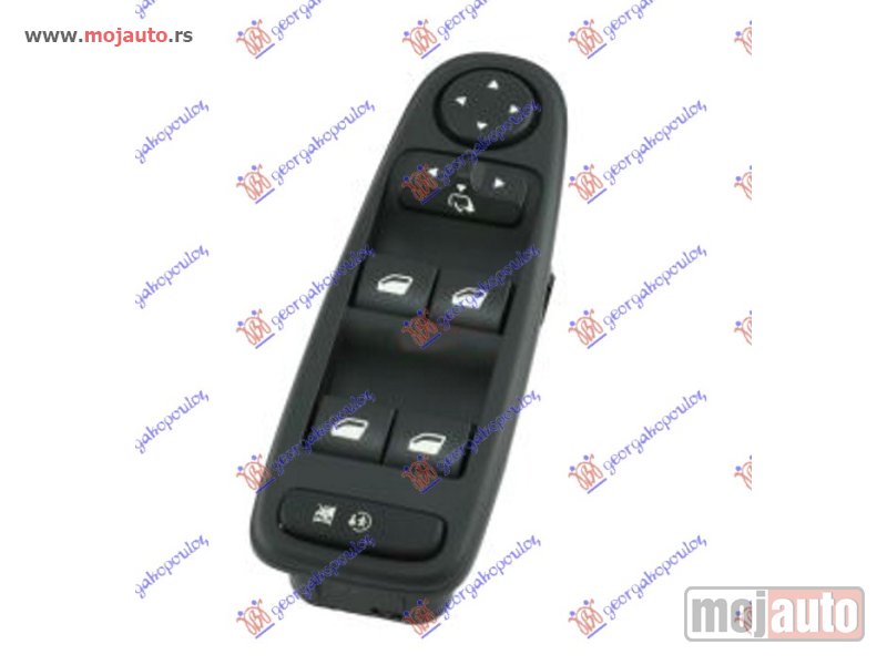 Glavna slika -  PREKIDAC U PREDNJIM VRATIMA (4 TASTERA) (9 PIN) Levo Citroen c4 picasso 07-14 -dostupno - MojAuto