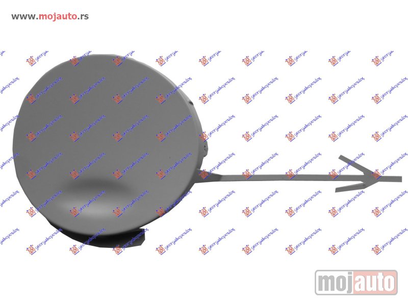 Glavna slika -  POKLOPAC KUKE ZADNJEG BRANIKA KARAVAN PM Opel insignia 08-13 -dostupno - MojAuto
