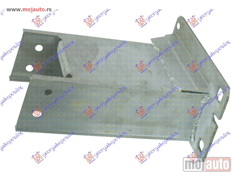 Glavna slika -  NOSAC PREDNJEG BRANIKA ALUMINIJUM Levo Audi a4 07-11 -dostupno - MojAuto