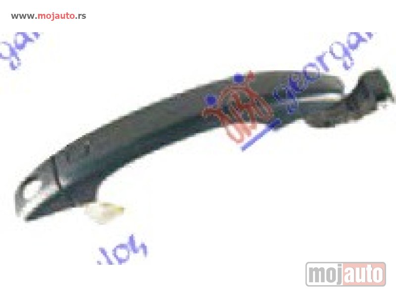 Glavna slika -  KVAKA PREDNJIH VRATA SPOLJASNJA (BEZ SENZORA) Levo Audi a4 11-15 -dostupno - MojAuto