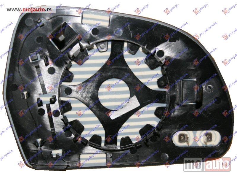 Glavna slika -  STAKLO RETROVIZORA SA GREJACEM -2010 (ASFERICNO) Levo Audi a8 02-09 -dostupno - MojAuto