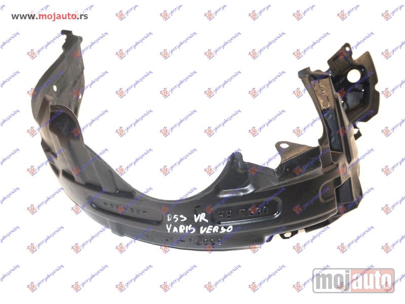 Glavna slika -  POTKRILO PLASTICNO Desno Toyota yaris verso 99-06 -dostupno - MojAuto