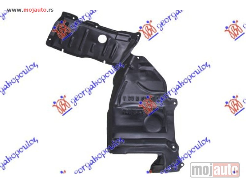 Glavna slika -  ZASTITA MOTORA PLASTICNA -07 Desno Nissan x-trail 01-14 -dostupno - MojAuto