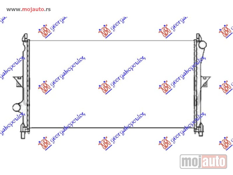 Glavna slika -  HLADNJAK MOTORA 2.2 HDI (MAN/AUTO) - 3.0 HDI (AUTO) (710x359) Citroen c5 08-16 -dostupno - MojAuto
