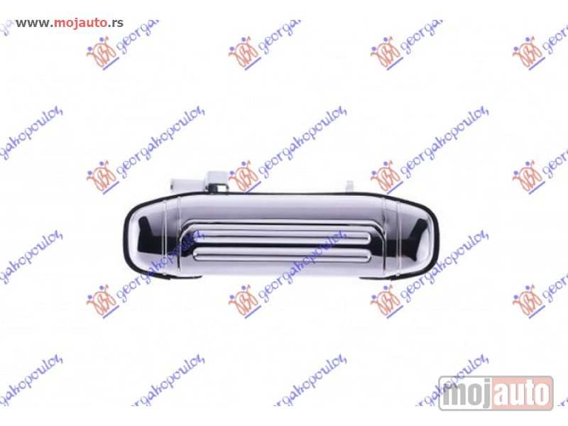 Glavna slika -  KVAKA ZADNJIH VRATA SPOLJASNJA HROM Levo Mitsubishi pajero 92-95 -dostupno - MojAuto