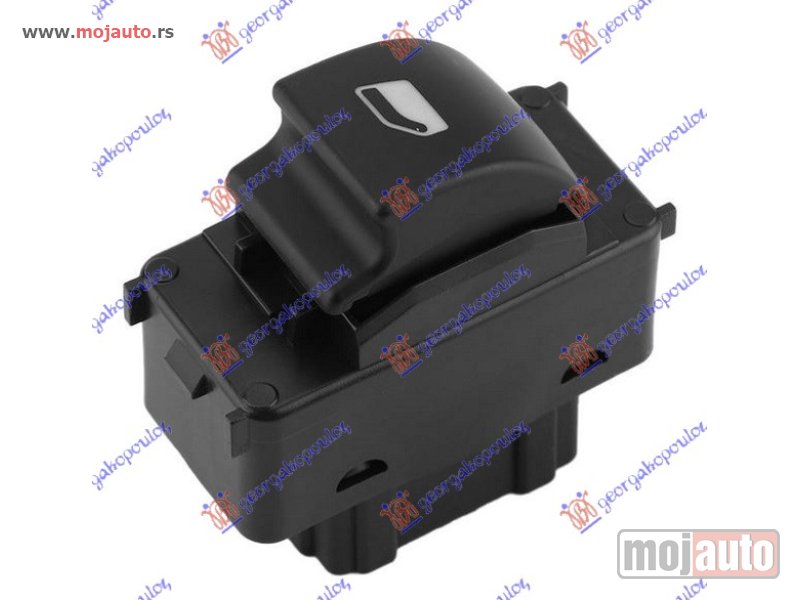 Glavna slika -  PREKIDAC U PREDNJIM/ZADNJIM VRATIMA (1 TASTER) (L=D) (6 PIN) Levo Peugeot partner 08-15 -dostupno - MojAuto