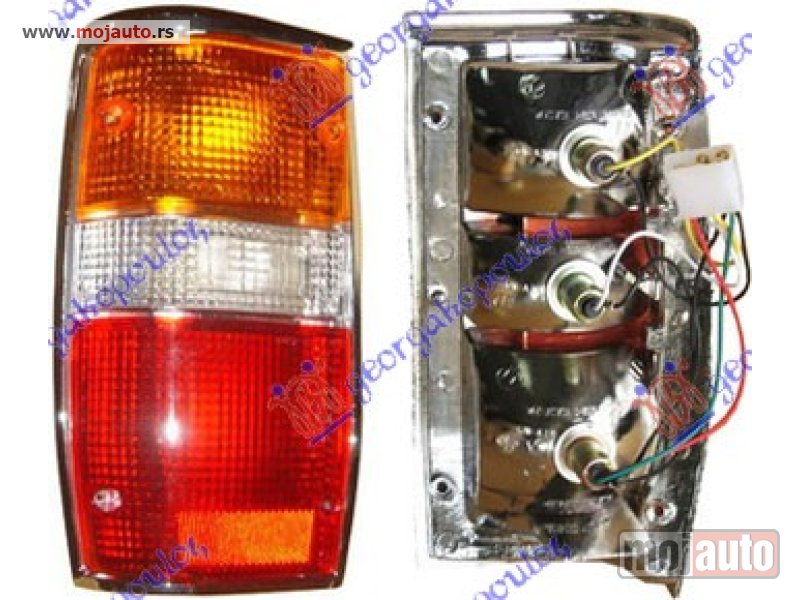 Glavna slika -  STOP LAMPA KOMPLET (CRNI OKVIR) (TAJLAND) Levo Mitsubishi p/u l200 93-96 -dostupno - MojAuto