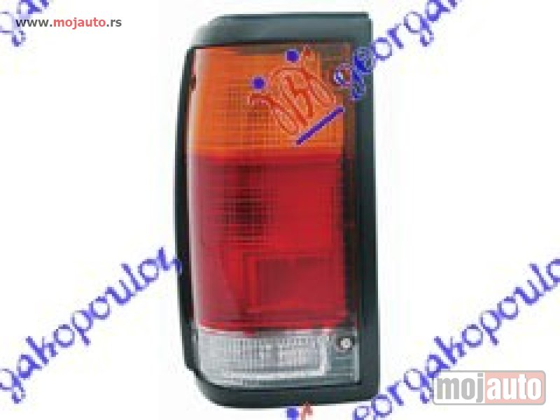 Glavna slika -  STOP LAMPA (CRNI OKVIR) (DEPO) Levo Mazda p/u 2/4wd 86-94 -dostupno - MojAuto