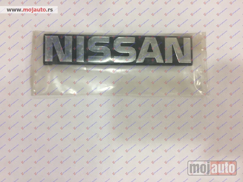 Glavna slika -  ZNAK BOCNI (NISSAN) Nissan p/u (d21) double cab 86-92 -dostupno - MojAuto