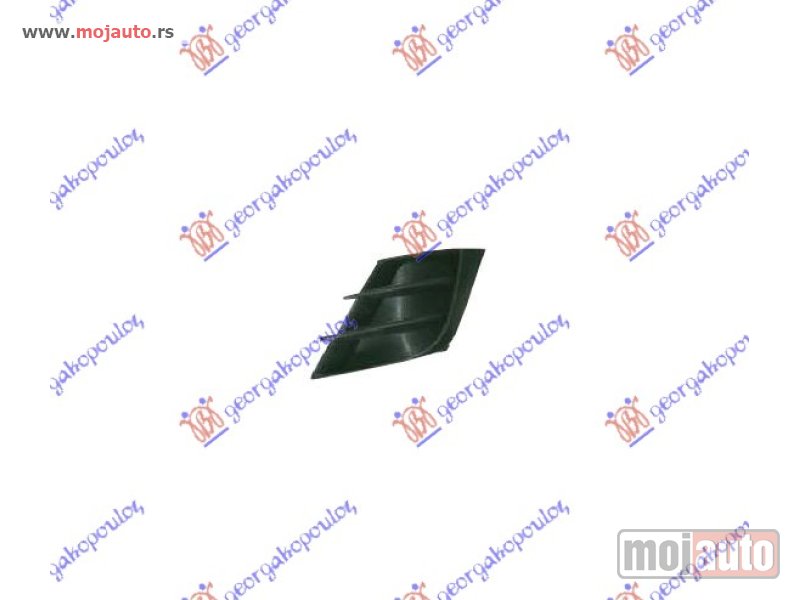 Glavna slika -  RESETKA PREDNJEG BRANIKA (BEZ MAGLENKE) 1.6 Levo Mazda 3 sdn-h/b (bl) 08-13 -dostupno - MojAuto