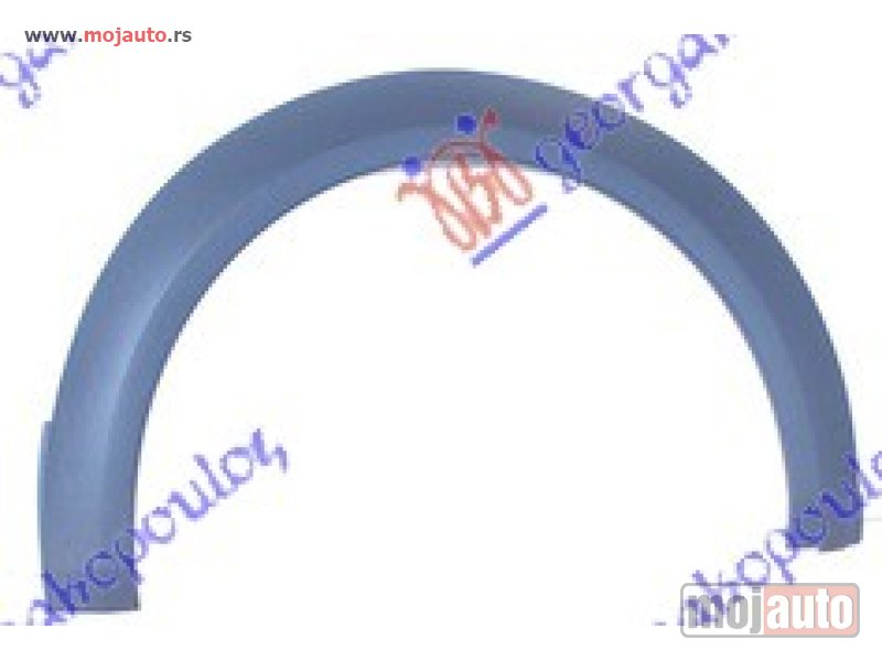 Glavna slika -  RUB PLASTICNI ZADNJEG BLATOBRANA -07 Levo Ford transit connect 03-10 -dostupno - MojAuto