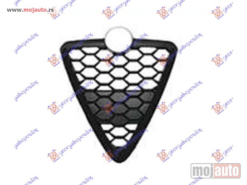 Glavna slika -  PVC MASKA (CRNI OKVIR) 2016- Alfa romeo giulietta 10- -dostupno - MojAuto