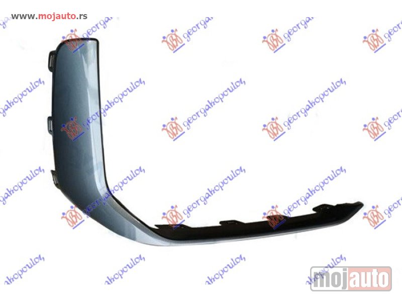 Glavna slika -  LAJSNA RESETKE PREDNJEG BRANIKA (S-LINE) Desno Audi a6 18- -dostupno - MojAuto