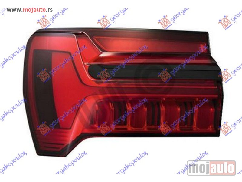 Glavna slika -  STOP LAMPA SPOLJASNJA LED DYNAMIC ANIMATION (CRNA LAJSNA) (ULO) Levo Audi a6 18- -dostupno - MojAuto