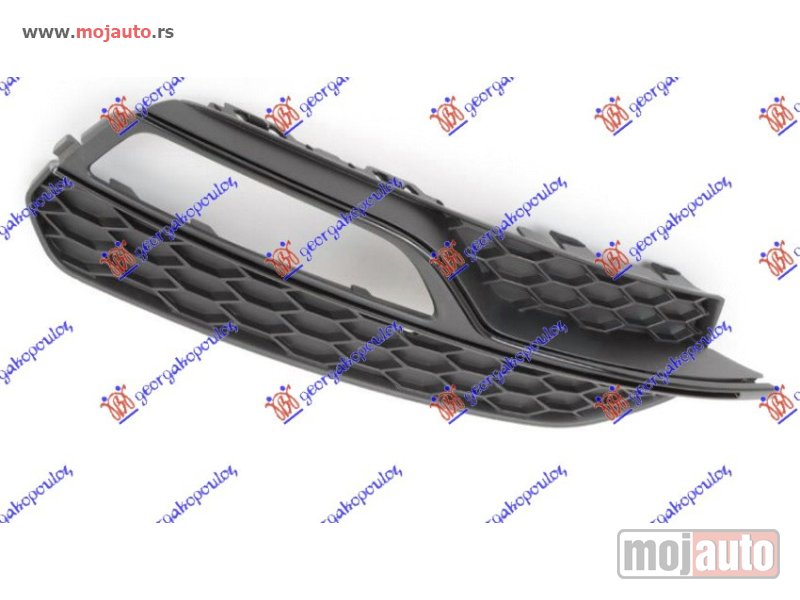 Glavna slika -  RESETKA PREDNJEG BRANIKA (SA MAGLENKOM) (S-LINE) Desno Audi a3 3d/sportback 12-16 -nedostupno - MojAuto
