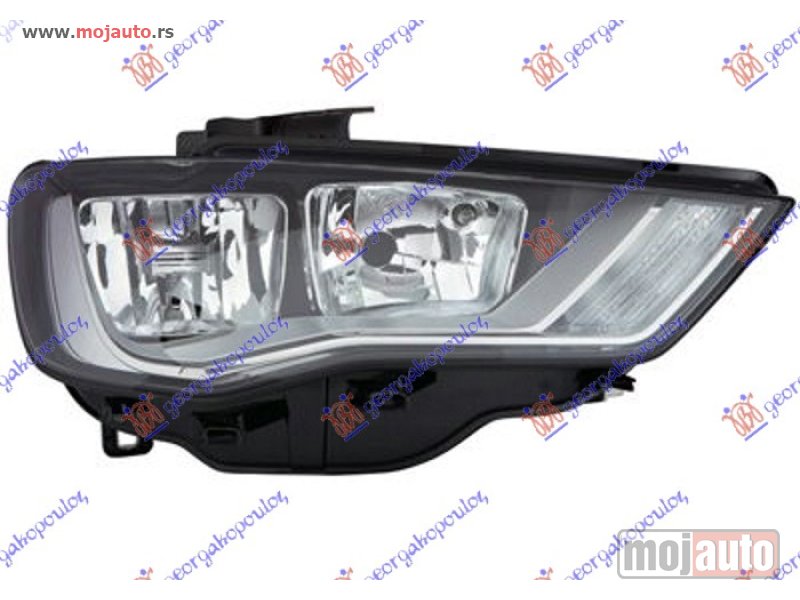 Glavna slika -  FAR ELEKTRICNI (HELLA) Desno Audi a3 sport sedan/cabrio 13-16 -nedostupno - MojAuto