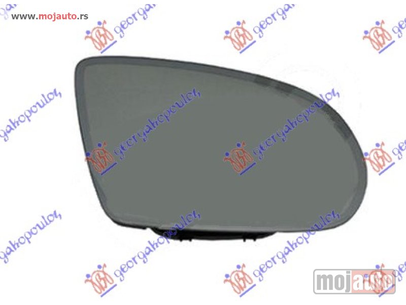 Glavna slika -  STAKLO RETROVIZORA SA GREJACEM (ULO) Desno Audi a8 09-13 -nedostupno - MojAuto