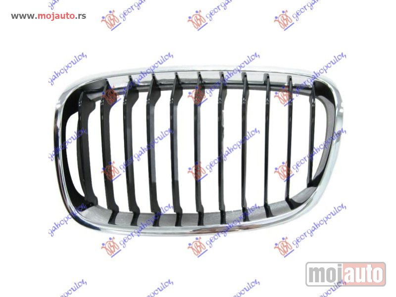 Glavna slika -  PVC MASKA HROM/CRNA Levo Bmw series 1 (f21/20) 3/5d 11-15 -dostupno - MojAuto