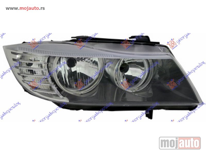 Glavna slika -  FAR ELEKTRICNI (VALEO TIP) (TYC) Desno Bmw series 3 (e90/91) sdn/s.w. 08-12 -dostupno - MojAuto