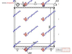NOVI: delovi  HLADNJAK MOTORA 1.4 DIZEL (38x39x2.7) Citroen c4 cactus 18- -dostupno