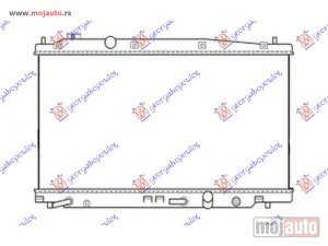 NOVI: delovi  HLADNJAK MOTORA 1.4 BENZIN (AUTO) (350x711x16) Honda jazz 11-15 -dostupno
