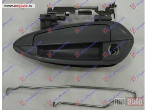 NOVI: delovi  KVAKA PREDNJIH VRATA 3 VRATA SPOLJASNJA (SA RUPOM ZA KLJUC) Levo Fiat punto 12- -dostupno