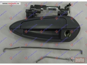 NOVI: delovi  KVAKA PREDNJIH VRATA 5 VRATA SPOLJASNJA (SA RUPOM ZA KLJUC) Levo Fiat punto 12- -dostupno