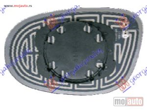 NOVI: delovi  STAKLO RETROVIZORA SA GREJACEM PLAVO (KONVEKSNO) Desno Fiat croma sw 05-09 -dostupno