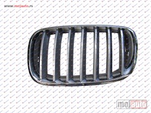 NOVI: delovi  PVC MASKA HROM/SREBRNA Levo Bmw x6 (e71) 08-14 -dostupno