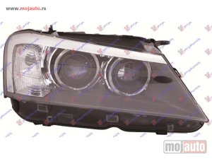 NOVI: delovi  FAR XENON SA LED DNEVNIM SVETLOM (TYC) Desno Bmw x3 (f25) 11-14 -dostupno